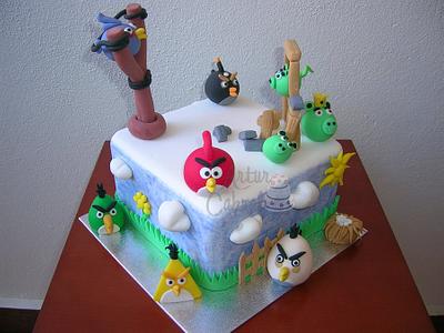 Angry Birds - Cake by Artur Cabral - Home Bakery