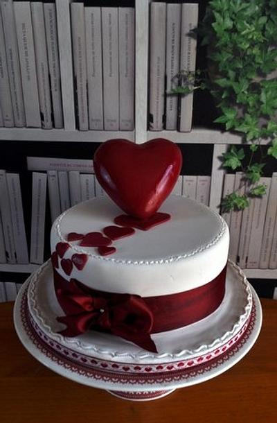 Heart of Hearts - Cake by ButterBelle