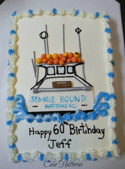 Sea-nile Bound, I mean Sea Bound - Cake by Donna Tokazowski- Cake Hatteras, Martinsburg WV