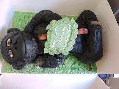 Monkey cake - Cake by David Mason