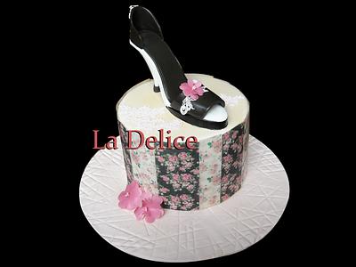 high heel  - Cake by la delice 