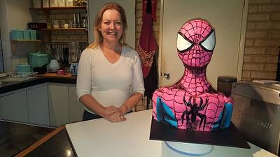 Spidy's spider sense is tingling  - Cake by Vicky