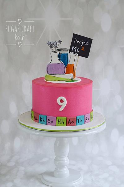 Project Mc2 theme buttercream cake  - Cake by Jaya Lakshmi Deepak