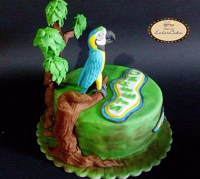 Arara cake  - Cake by Daniela Morganti (Lela's Cake)
