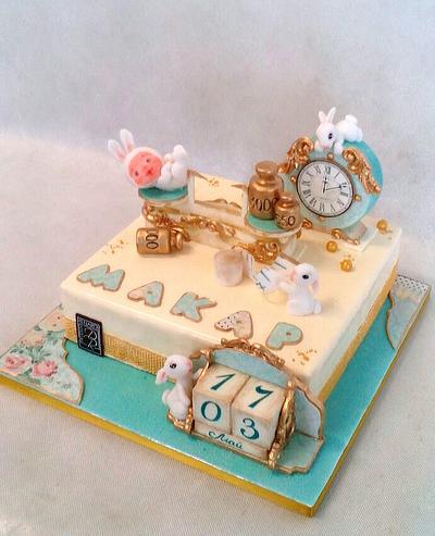 Birth cake - Cake by Elena Medvedeva
