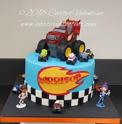Blaze and the monster machines - Cake by Carter Valentino Ltd