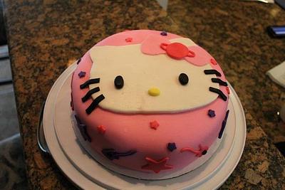 Hello Kitty Cake - Cake by Covered In Sugar