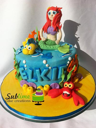 THE LITTLE MERMAID - Cake by Sublime Cake Creations