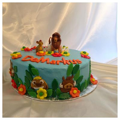 Lion king  - Cake by Cerobs