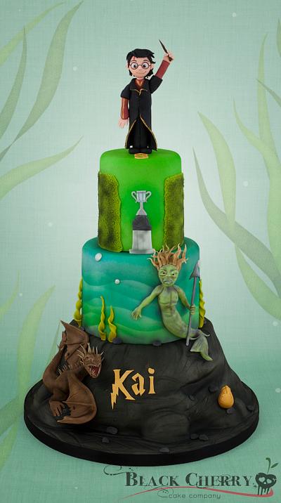 Harry Potter and The Goblet of Fire - Cake by Little Cherry