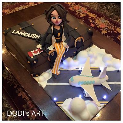 Travel Bag Cake - Cake by Dodisart3