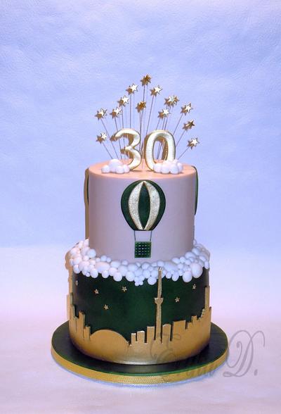 30th birthday - Cake by Derika