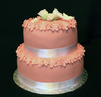Pink  cake2 - Cake by Anka