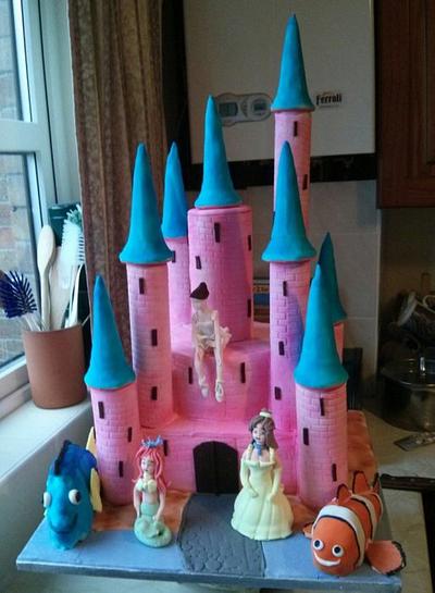 Castle and Characters - Cake by realdealuk