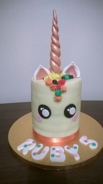 Another Unicorn! - Cake by Combe Cakes