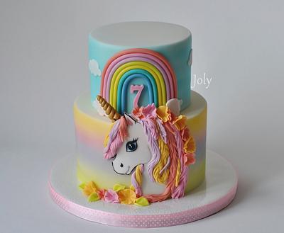 Unicorn cake - Cake by Jolana Brychova
