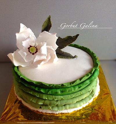 Ombré  - Cake by Galinasweet