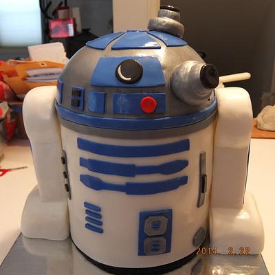R2D2 Star Wars - Cake by Tubegal