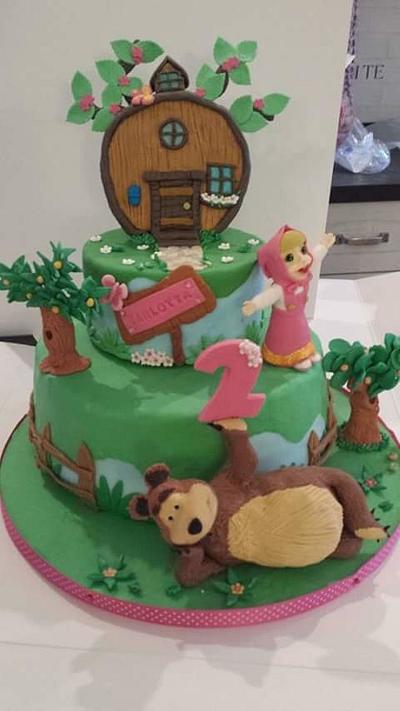 masha and the bear - Cake by BakeryLab