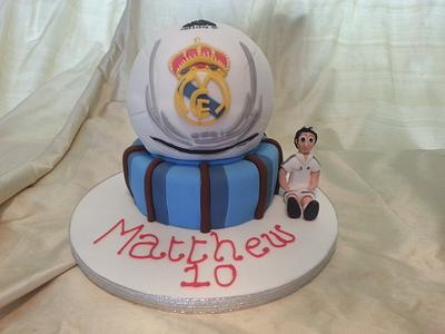 Football Cake - Cake by Donna