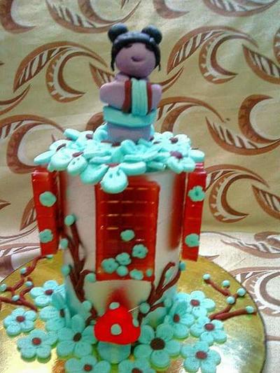 Little Geisha cake - Cake by susana reyes