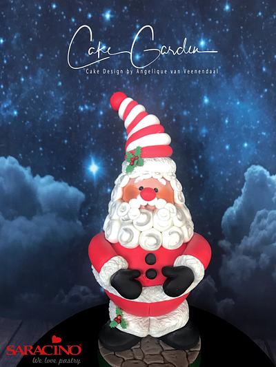 Santa Caketopper... and to all a good night - Cake by Cake Garden 
