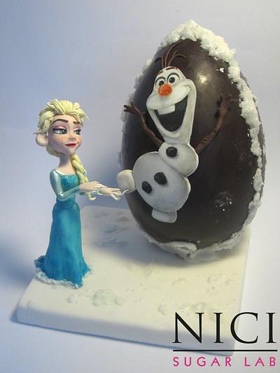 Frozen Easter - Cake by Nici Sugar Lab