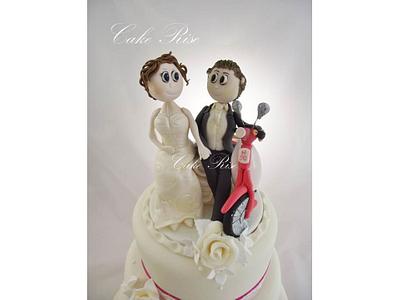 HONDA 50 Wedding Cake - Cake by Karina Leonard