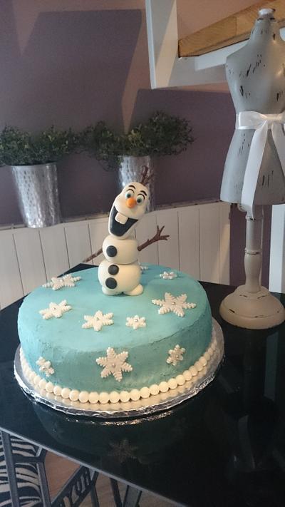 Frozen Olaf - Cake by Nikola