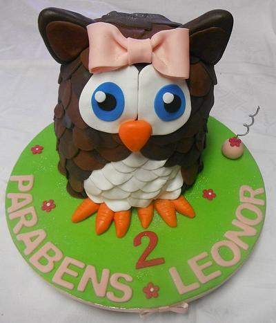 little Owl - Cake by bolosdakikas