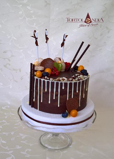 Drip cake & Ganache - Cake by Tortolandia