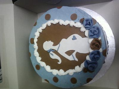 Baby Boy Blue - Cake by Christina