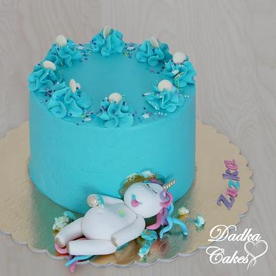 Fat unicorn - Cake by Dadka Cakes