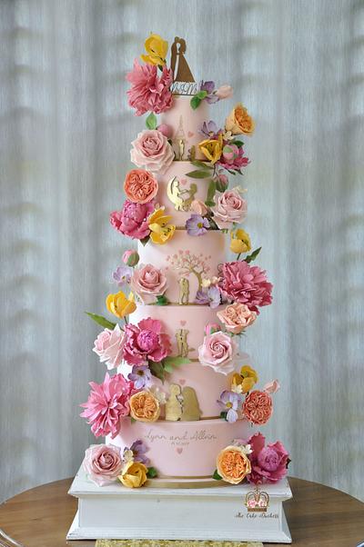 Summer Fairytale - Cake by Sumaiya Omar - The Cake Duchess 