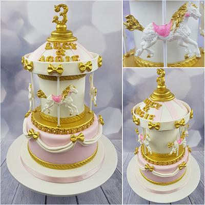 Carousel Cake - Cake by BeccaliciousCakes