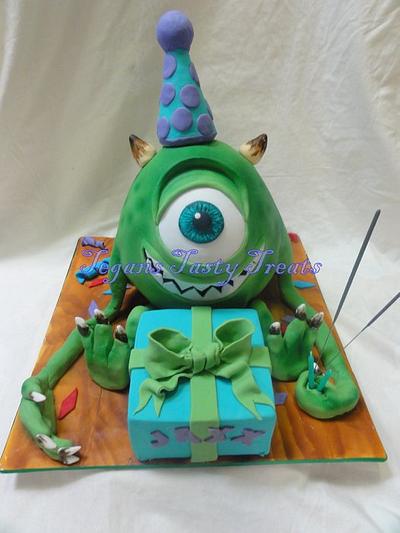 3D Mike cake - Cake by Tegan Bennetts