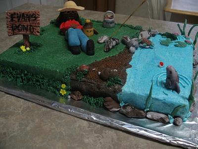 Fishing cake - Cake by cher45