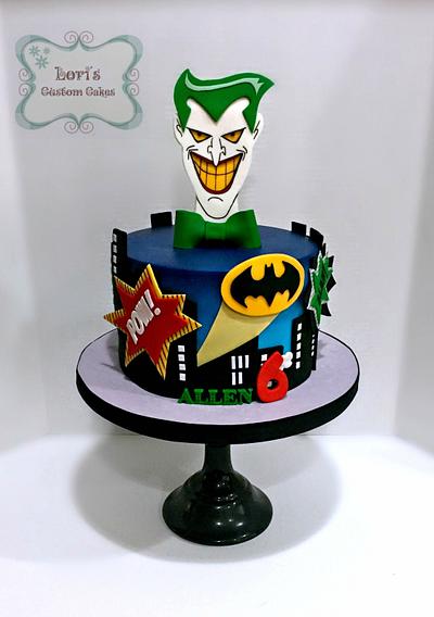 Joker and Batman - Cake by Lori Mahoney (Lori's Custom Cakes) 