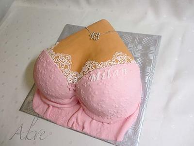 Decent breast... - Cake by akve