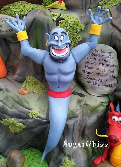 Genie - Up close and personal - Cake by Sugarwhizz