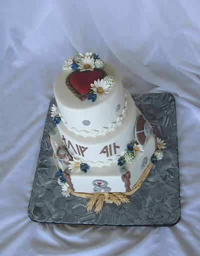 Wiking wedding - Cake by Trine Skaar