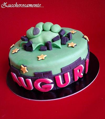 Hulk cake - Cake by Silvia Tartari