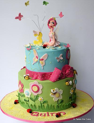Enchanted Garden - Cake by Jo Finlayson (Jo Takes the Cake)