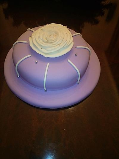 a chic birthday cake - Cake by nef_cake_deco