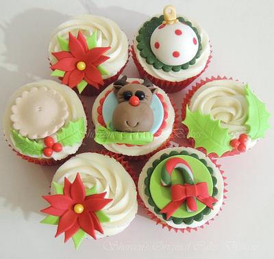 Christmas Cupcakes - Cake by Shereen