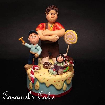 Wreck it Ralph Topper - Cake by Caramel's Cake di Maria Grazia Tomaselli