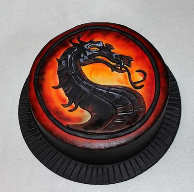 Mortal Combat - Cake by Anka