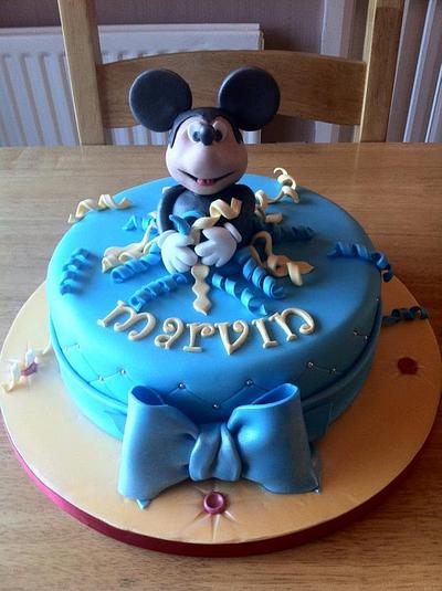 Mickey Mouse Surprise - Cake by GazsCakery