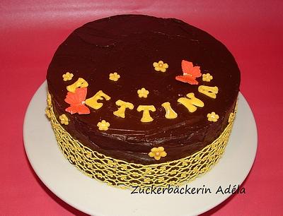 Chocolate cake with Magic Decor - Cake by Adéla