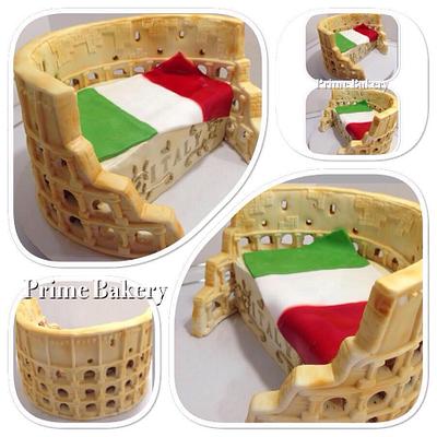 I ❤️ Italy - Cake by Prime Bakery